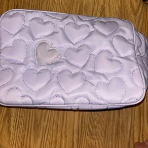 Stoney clover lane puffy heart large pouch